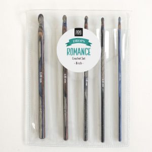 DROPS Pro romance heklenål sett tre