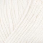 Viking garn bamboo 600 - hvit