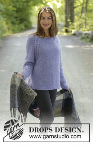 Strikkepakker Drops Design Side 5 av 9 Strikk.no Winter Heart genser Drops Design 194 6