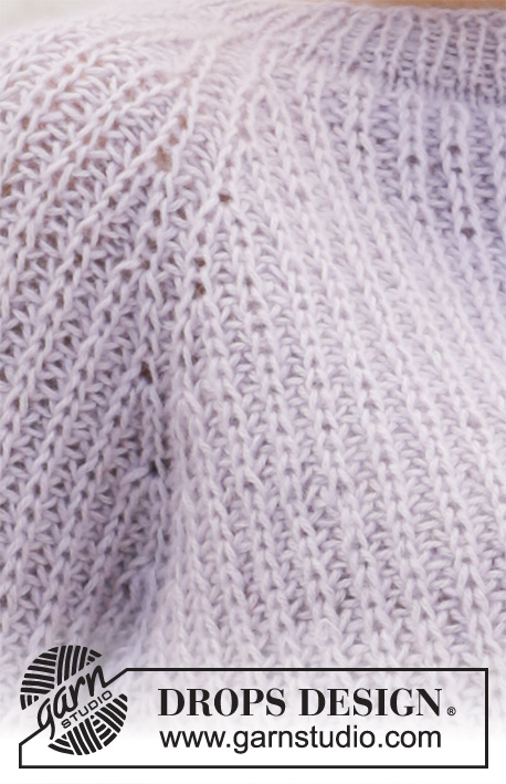 Lavender Puff Genser Strikkepakke Strikk.no Lavender Puff Genser Strikkepakke Strikk.no