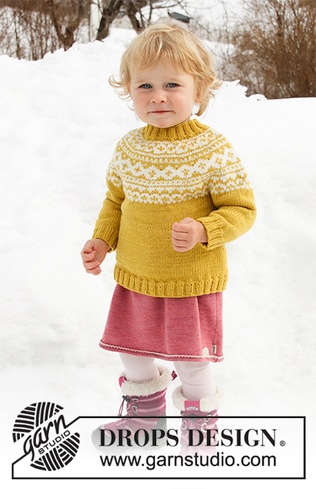 Little Missy Genser Strikkepakke Strikk.no Little Missy Genser Strikkepakke Strikk.no