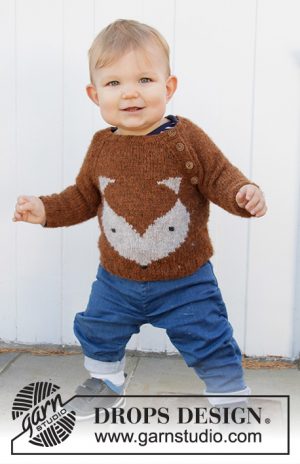 Strikkepakker Drops Design Side 5 av 9 Strikk.no Butterfly Heart by DROPS Design Genser Strikkeoppskrift