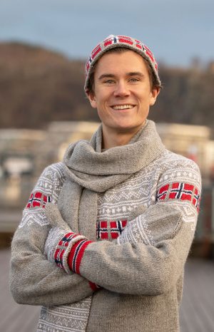 Viking Heia Norge Genser Grå 2003-2
