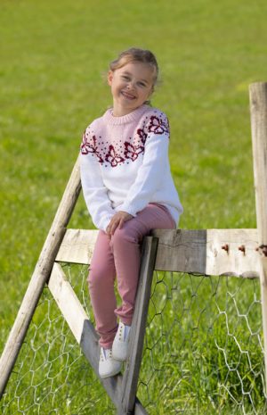 Aurora genser (barn) 2019-1